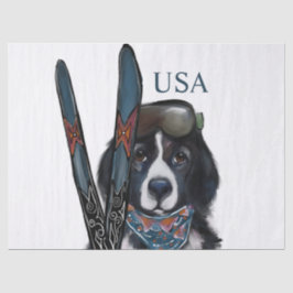 NEWFOUNDLAND DOG  TISSUEPAPIER