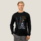 NEWFOUNDLAND DOG  Tri-Blend SHIRT (Voorkant)
