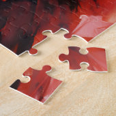 Newfoundland dog Valentijnsdag Legpuzzel (Zijkant)