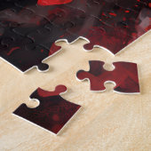 Newfoundland dog Valentijnsdag Legpuzzel (Zijkant)