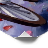 Newfoundland Dog Valentine's Day Perfect Poster (Hoek)