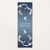 Newfoundland Dog Yoga Mats Puppy Dog Yoga Mat (Voorkant)