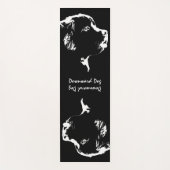 Newfoundland Dog Yoga Mats Puppy Dog Yoga Mat (Voorkant)