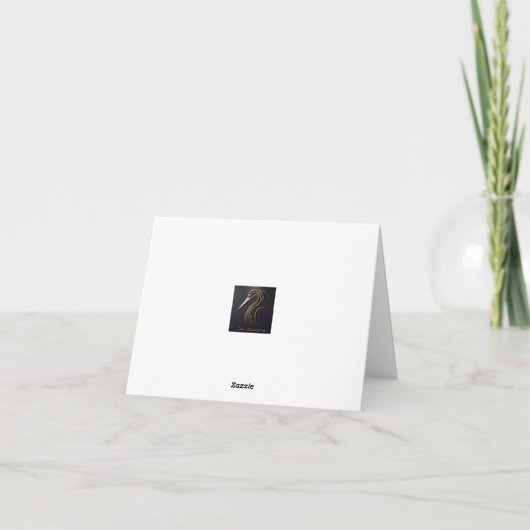 Newfoundland Dog Zwart Blank Kaart (Achterkant)