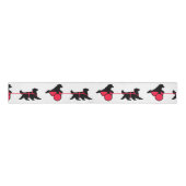 Newfoundland Draft Dog Ribbon Grosgrain Lint (Voorkant)