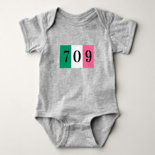 Newfoundland en arbeidshoudende baby 709 romper
