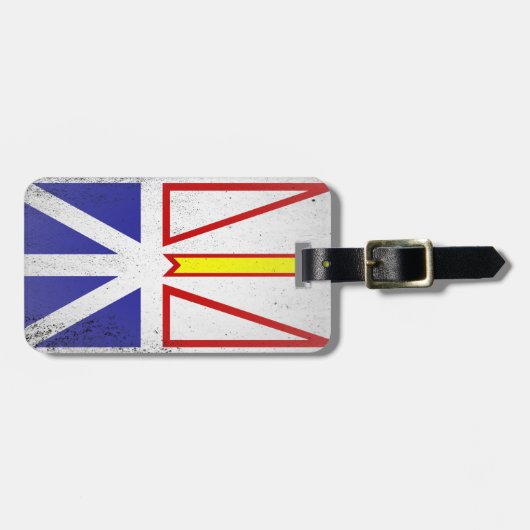 Newfoundland en Labrador Bagagelabel (Voorkant horizontaal)