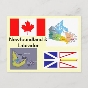 Newfoundland en Labrador Canada Briefkaart