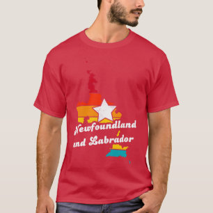 Newfoundland en Labrador Canada  Distress T-shirt