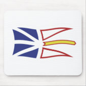 Newfoundland en Labrador Flag Mousepad Muismat (Voorkant)