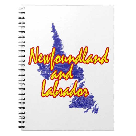 Newfoundland en Labrador Notitieboek (Voorkant)