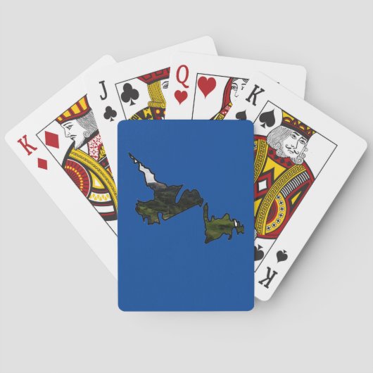 Newfoundland en Labrador Pokerkaarten (Achterkant)