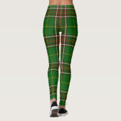 Newfoundland en Labrador tartan plaid Leggings (Achterkant)