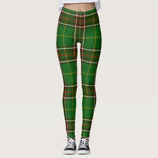 Newfoundland en Labrador tartan plaid Leggings (Voorkant)