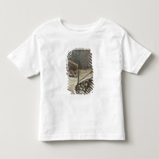 Newfoundland Fishermen Kinder Shirts (Voorkant)