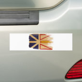 Newfoundland Flag Bumpersticker (Op auto)