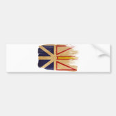 Newfoundland Flag Bumpersticker (Voorkant)