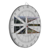 Newfoundland Flag Dartbord (Voorkant Links)