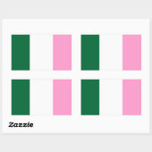 "Newfoundland Flag" Stickers (Vel)