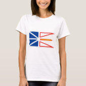 NEWFOUNDLAND FLAG T-SHIRT (Voorkant)