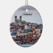 Newfoundland, foto van cityscape keramisch ornament (Rechts)