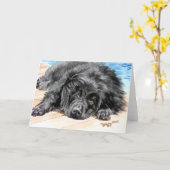 Newfoundland "Geduld " Kaart (Gele Bloem)