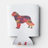 Newfoundland Geo Silhouette Multi Blikjeskoeler (Achterkant)