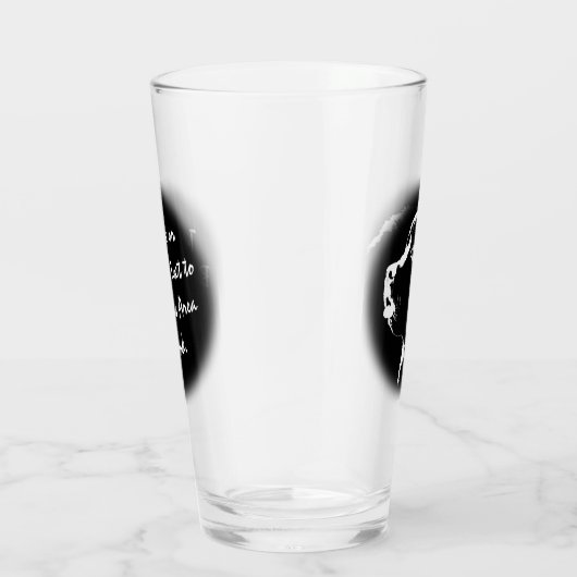 Newfoundland Glassen Aangepast Puppy Dog Glass Glas (Rechts)