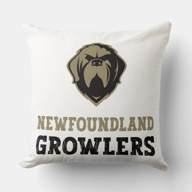 Newfoundland Growlers - De Newfoundland Growler Kussen (Voorkant)