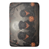 Newfoundland Halloween Griezelig Badmat (Voorkant Verticaal)