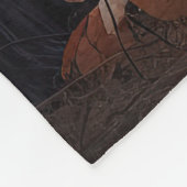 Newfoundland Halloween Scary Fleece Deken (Hoek)