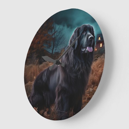 Newfoundland Halloween Scary Grote Klok (Hoek)