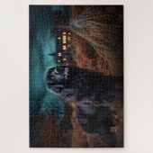 Newfoundland Halloween Scary Legpuzzel (Verticaal)