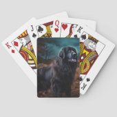 Newfoundland Halloween Scary Pokerkaarten (Achterkant)