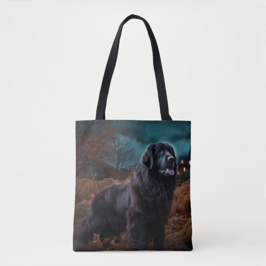 Newfoundland Halloween Scary Tote Bag (Voorkant)