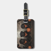 Newfoundland Halloween Spooky Bagagelabel (Voorkant verticaal)