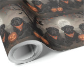 Newfoundland Halloween Spooky Cadeaupapier (Rol Hoek)