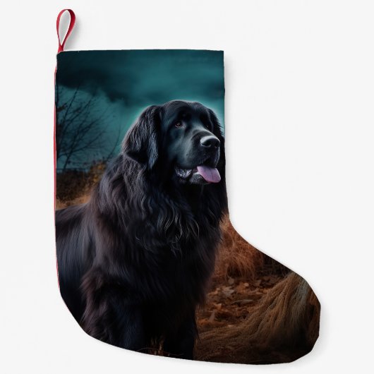 Newfoundland Halloween Verschrikkelijk Kleine Kerstsok (Voorkant)