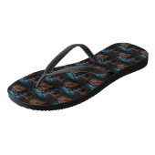 Newfoundland Halloween Verschrikkelijk Teenslippers (Schuin)