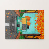 Newfoundland Herfst Pumpkin Legpuzzel (Horizontaal)