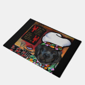 Newfoundland-hond              deurmat (Schuin)