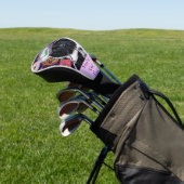 Newfoundland-hond         golfheadcover (Insitu)
