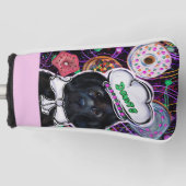 Newfoundland-hond golfheadcover (Voorkant)