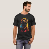 Newfoundland Hond Huisdier Hond T-shirt (Voorkant volledig)