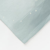 Newfoundland Hond in Sneeuw Kerstmis Fleece Deken (Hoek)