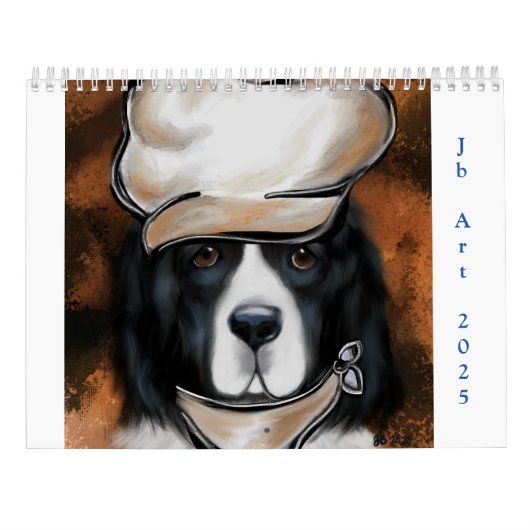 NEWFOUNDLAND HOND KALENDER (Achterkant)