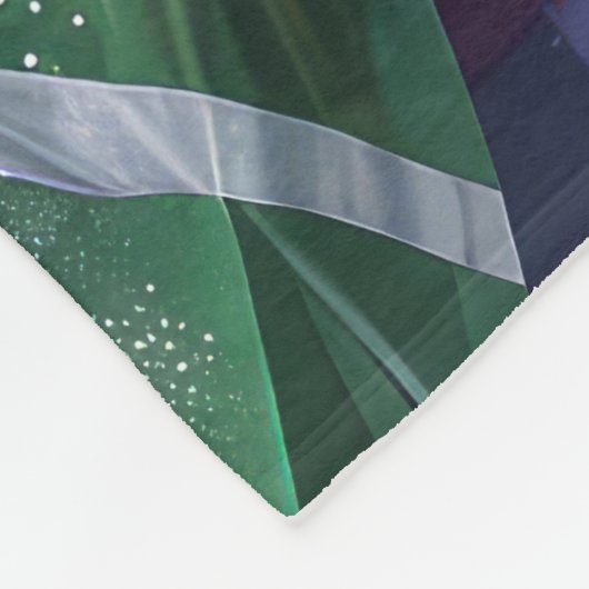 Newfoundland Hond Kerstfeest Fleece Deken (Hoek)