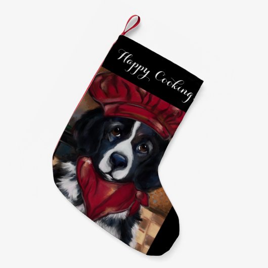 Newfoundland-hond Kleine Kerstsok (Voorkant (Hangend))