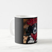 Newfoundland-hond koffiemok (Voorkant links)