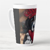 Newfoundland hond latte mok (Linkerhoek)